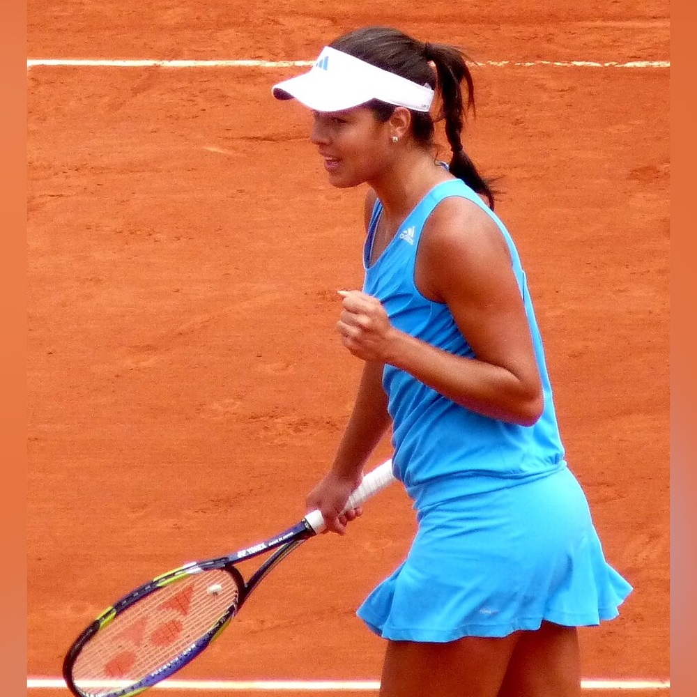 Ana Ivanovic Adidas Adilibria Tennis Dress L 🩵